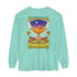 Namaste - Unisex (Back design) - Garment-dyed Long Sleeve T-Shirt